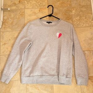 Banan Republic Gray Sweatshirt, Longsleeve, Size Medium.